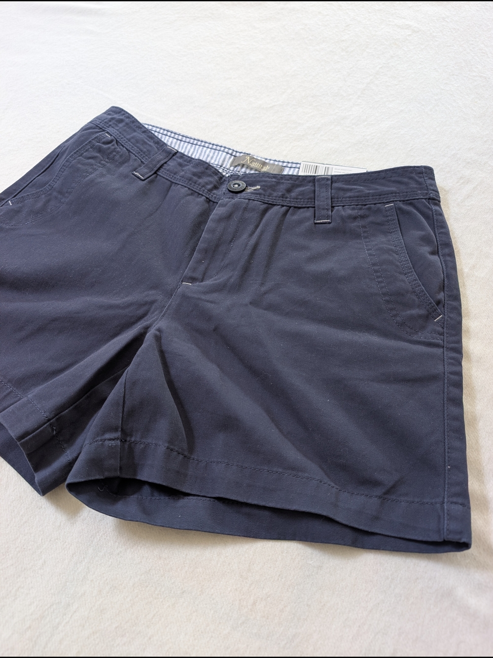 Natural Reflections Spring Valley Twill Cotton Shorts Sizs 6